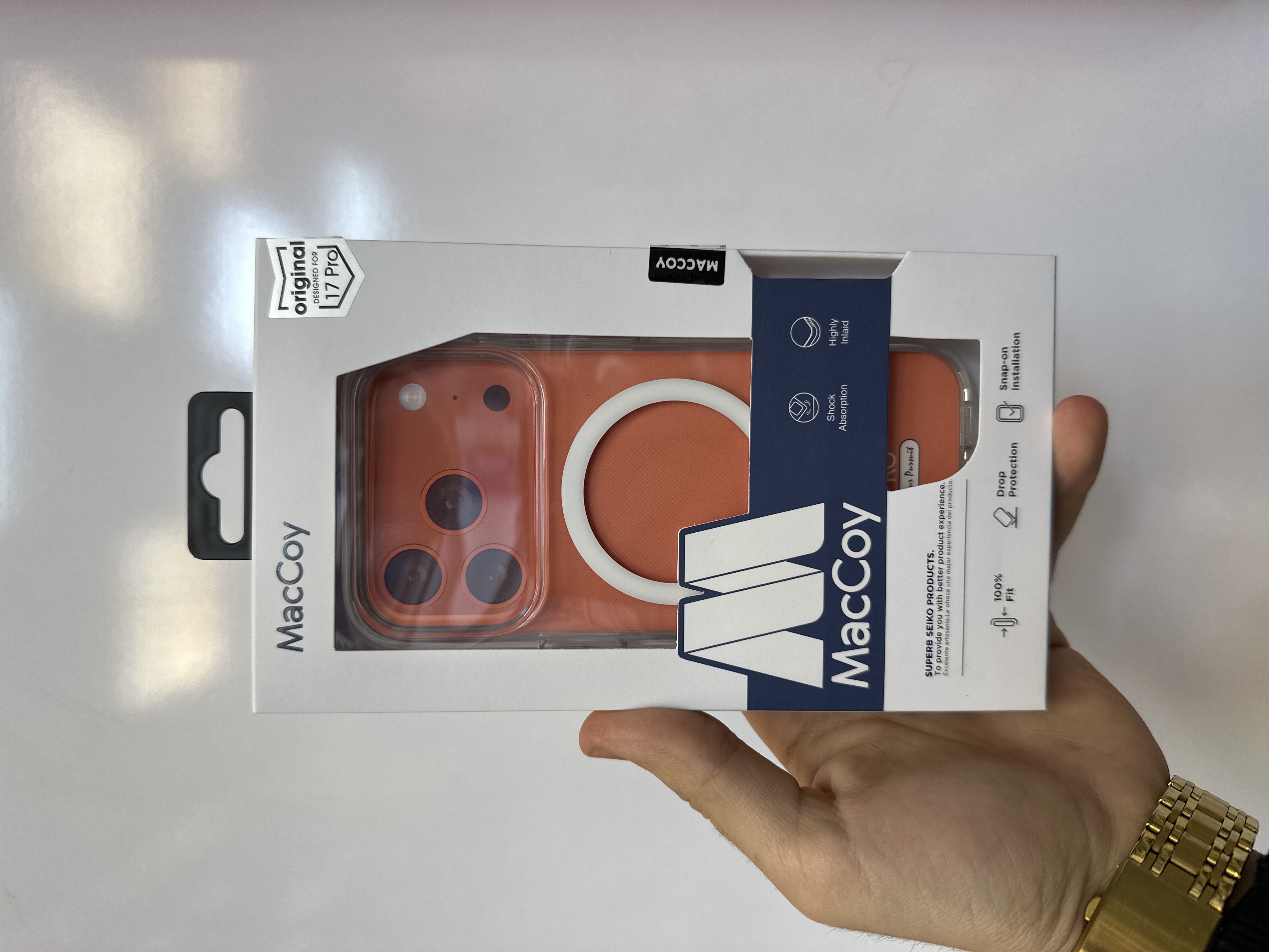 قاب گوشی MacCoy 17 Pro شفاف